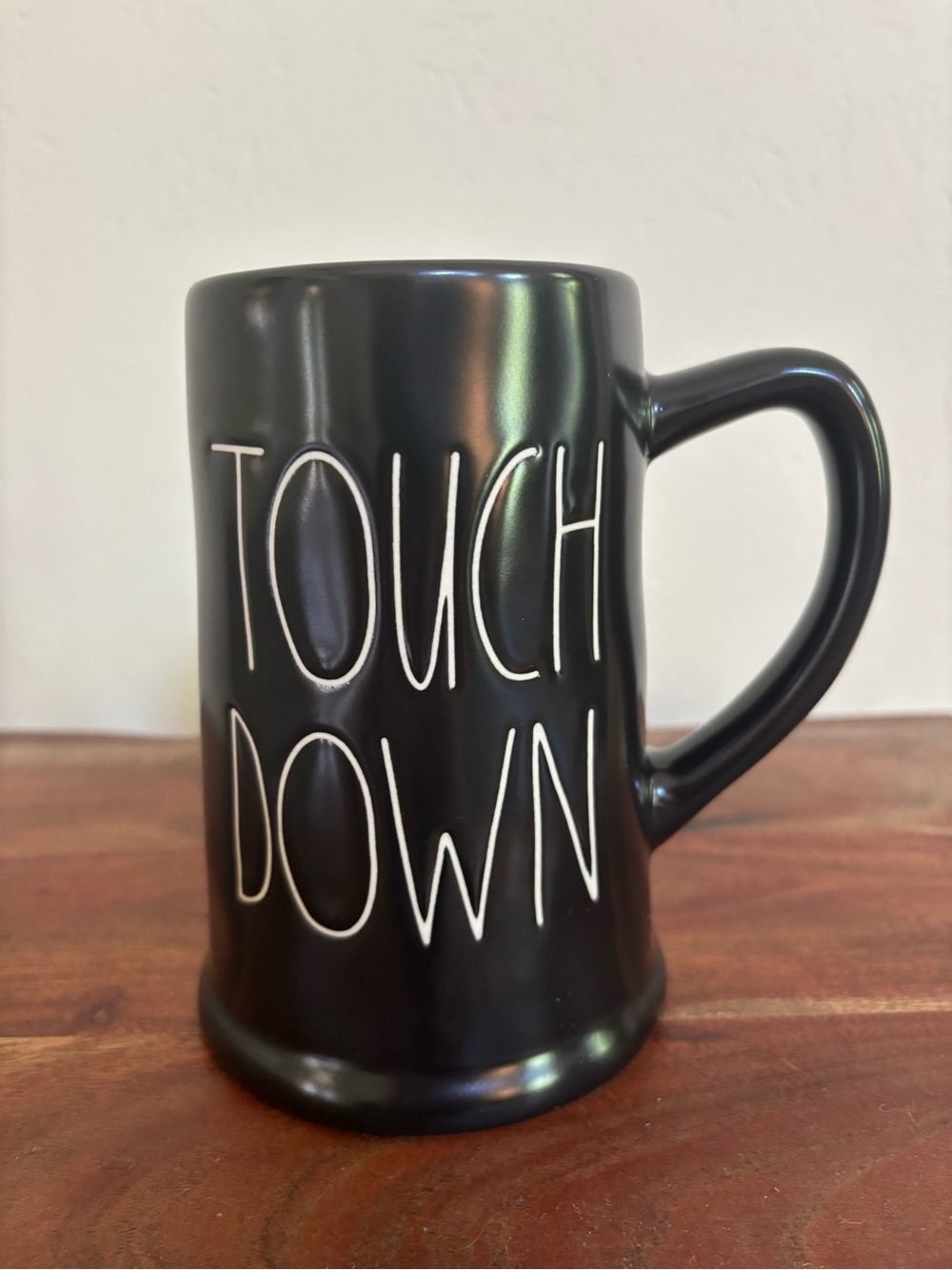Black 'Touch Down' Rae Dunn Coffee Mug - Home Decor